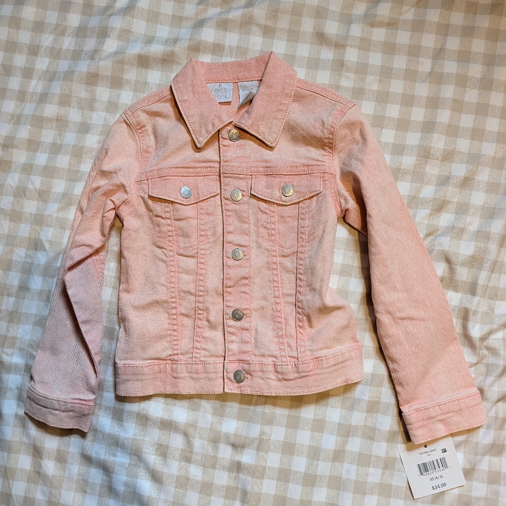 Pink Jean Jacket
